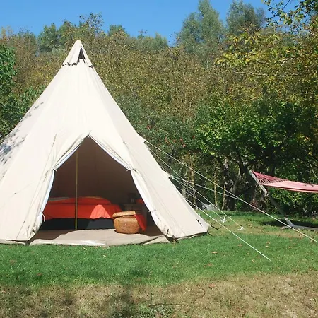 אוהל מפואר Agriturismo & Camping Sopra E Sotto Montelparo